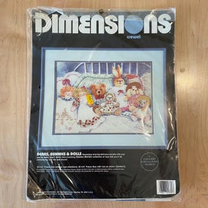 Kit De Broderie Dimensions Crewel Seashore Treasures 1275 - 1984 - Linda Powell