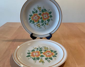 Noritake Stoneware Pleasure 8344 Pattern Dinner Plate Made in