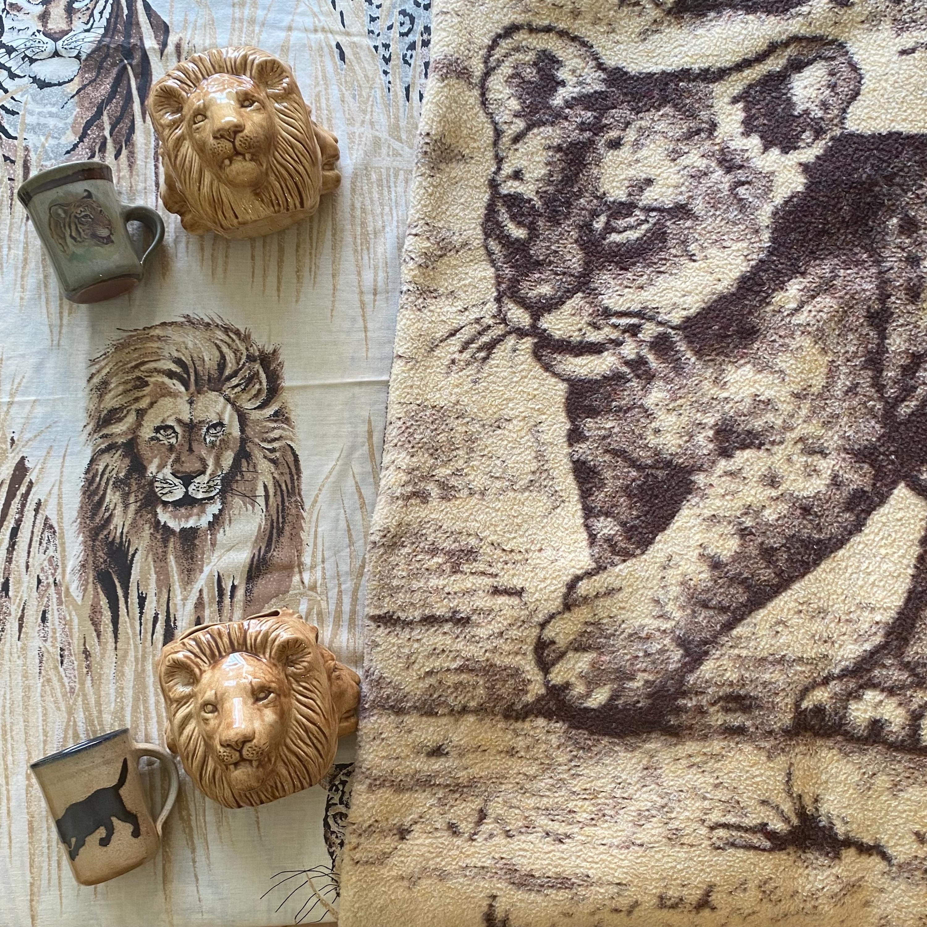 Vintage Animal Blanket - Etsy