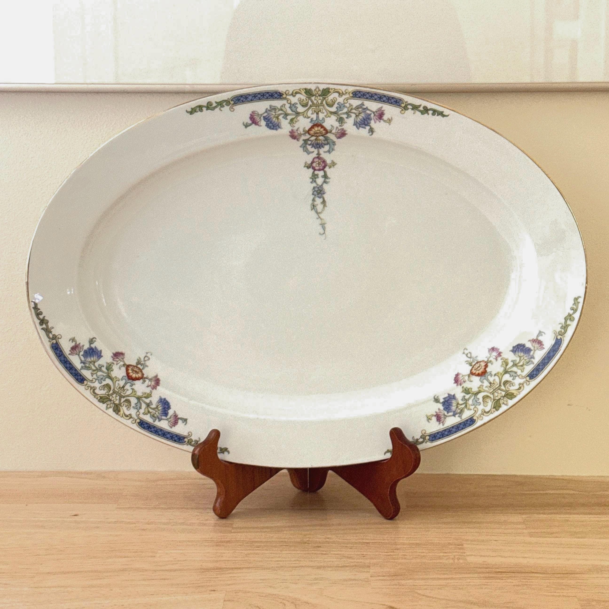 Hutschenreuther Blue Floral China - Etsy