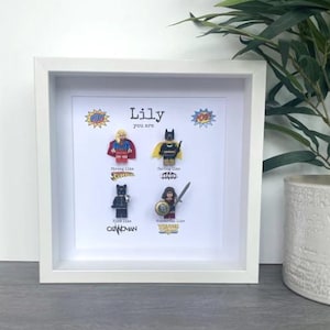お母さんへのスーパーヒーローのパーソナライズされたレゴ®ギフト、母の日のレゴ®ギフト、ヒーローママ、彼女へのギフト、母の日、スーパーヒーローママ