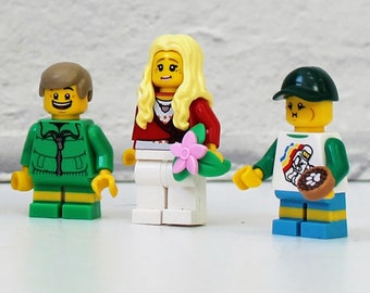 Minifigure personalizzate come regalo: personaggi LEGO® personalizzati, regali per chi ha già tutto, regali per San Valentino