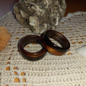 Handmade Ebony wooden Ring