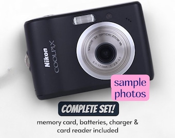 Nikon Coolpix L15 - easy to use digicam, y2k point and shoot tested