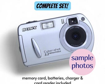 Sony Cybershot DSC-P32 - 2000s digicam y2k, fully tested