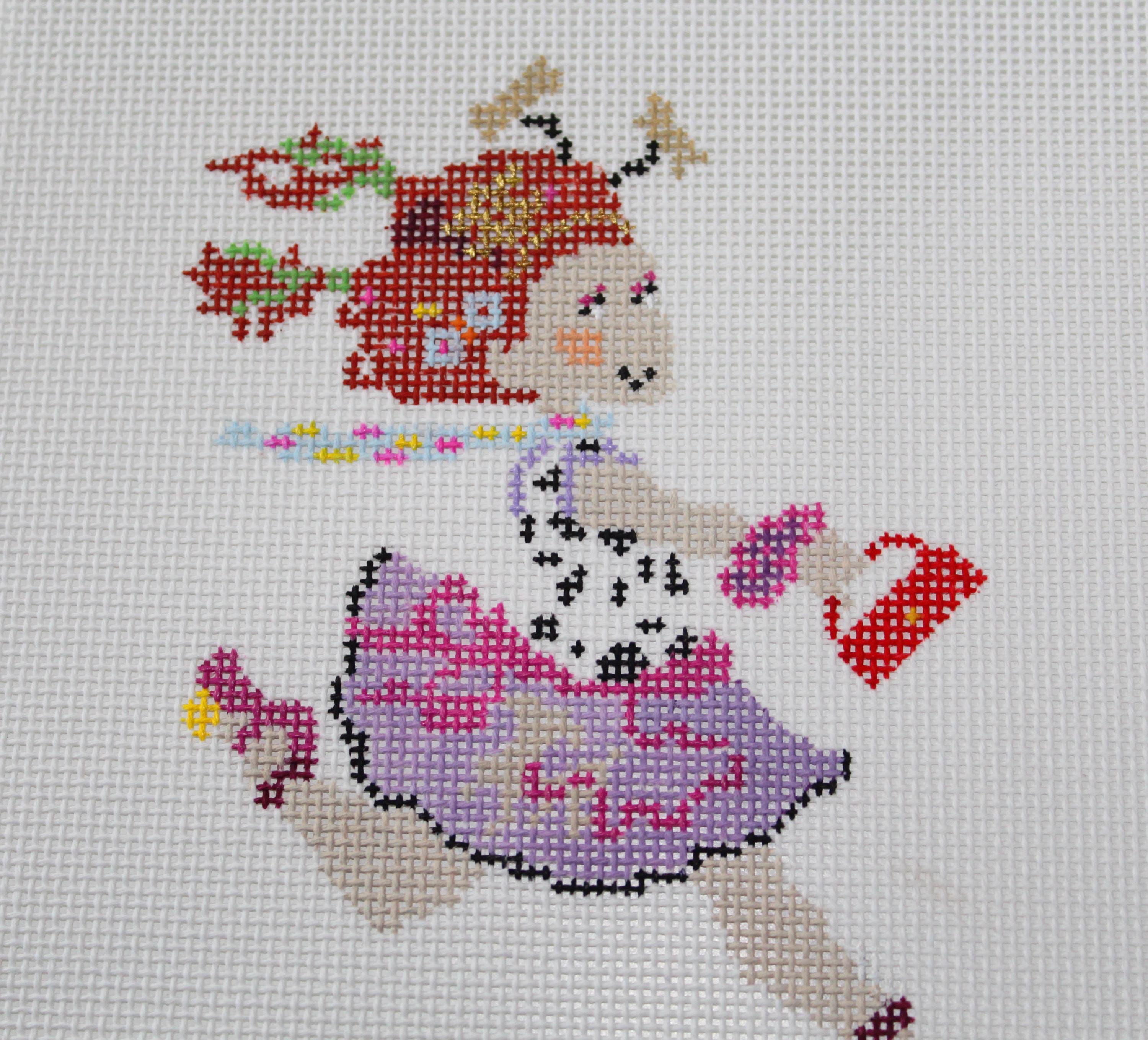Fancy Nancy Needlepoint Canvas - Etsy