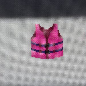 LIFE JACKET Needlepoint Canvas