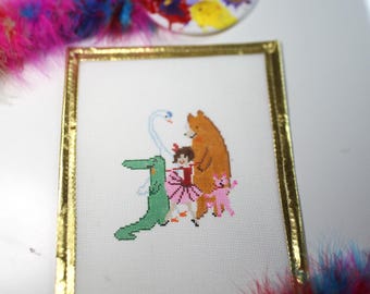 Lola Von Dutch Needlepoint Canvas