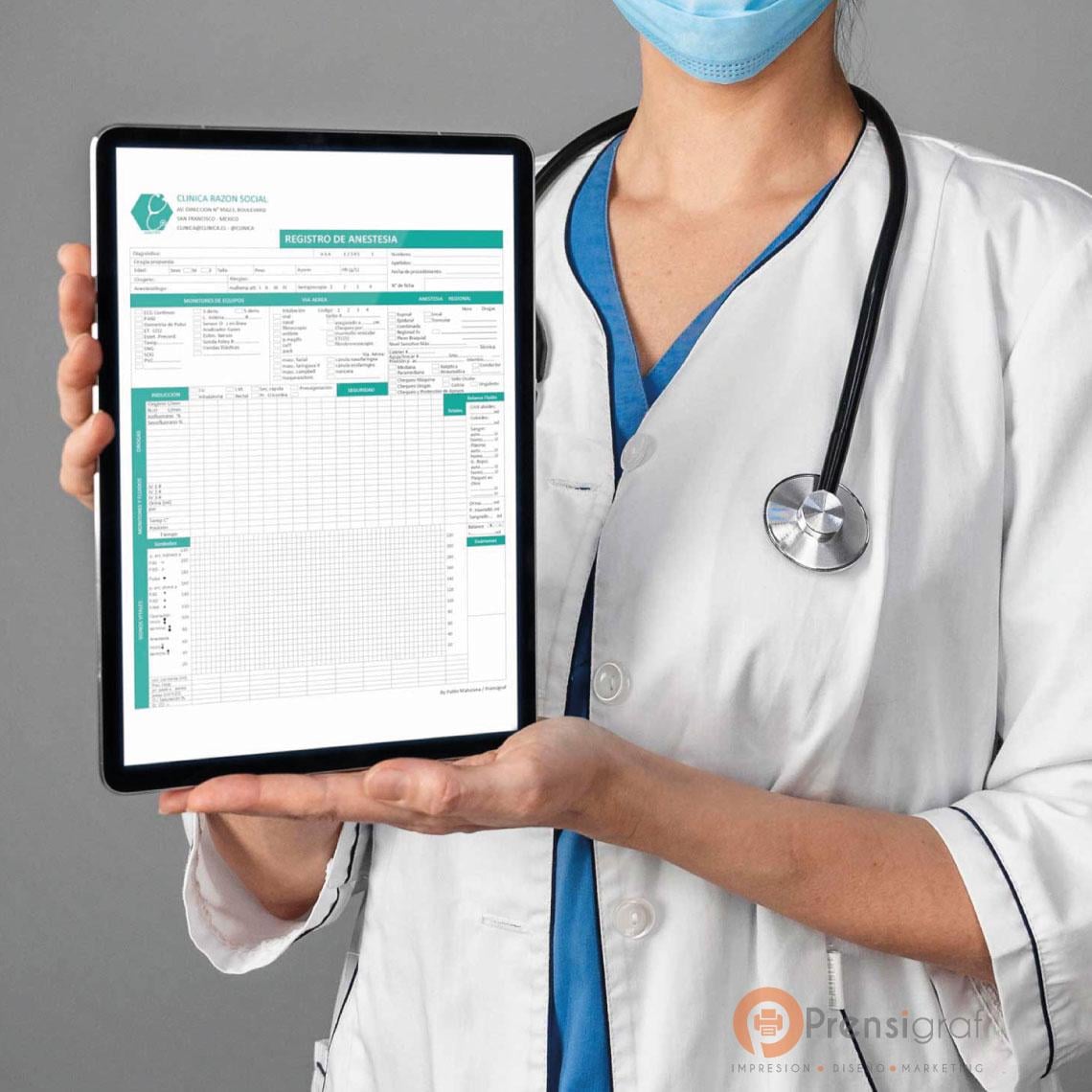 Anesthesia Record Template, Veterinary Anesthesia Log, Surgery ...