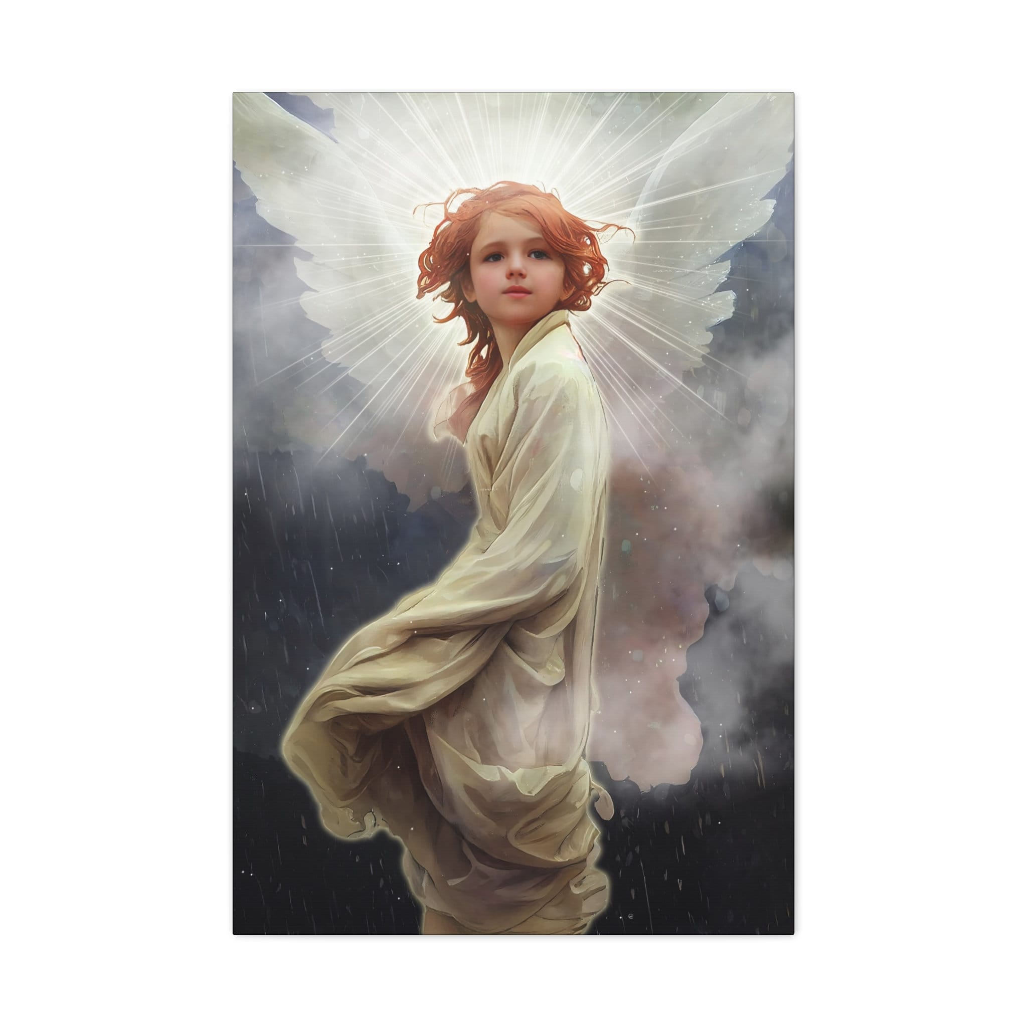 The Archangel Daniel - Gallery Wrapped Canvas Print - Guardian