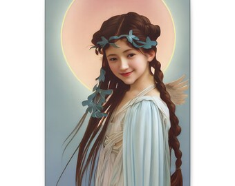 Chavakiah - Gallery Wrapped Canvas Print - Guardian Angel Print