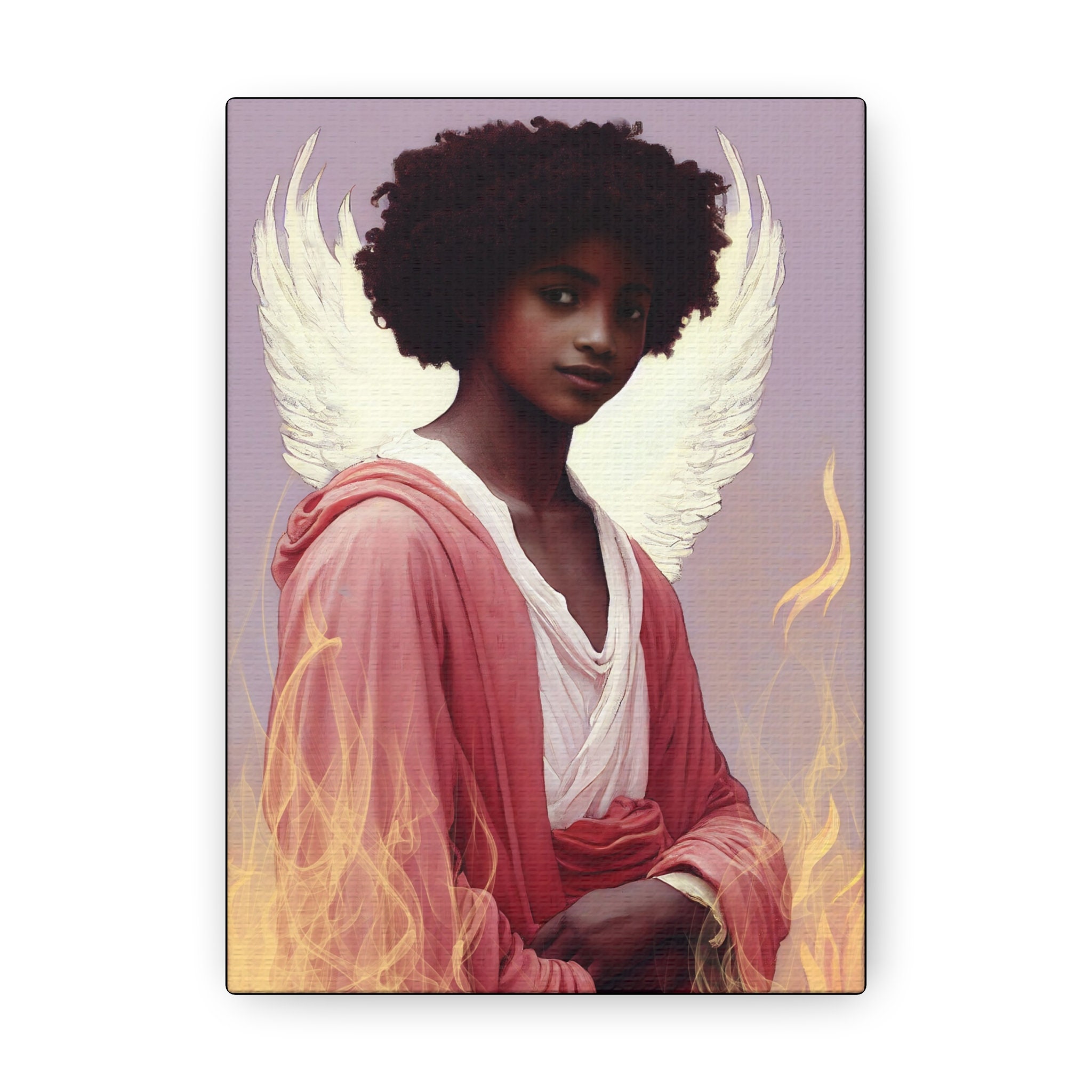 Iah Hel - Gallery Wrapped Canvas Print - Guardian Angel Print
