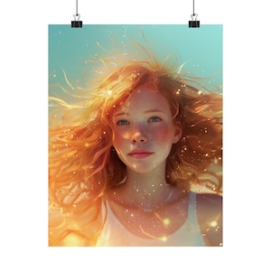Seizoenen - zomer zodiac posterafdruk - Oracle Card Series kunstafdruk - meerdere maten - premium matte verticale posters - magische waarzeggerij