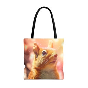 Cosmic Animal draagtas 'eekhoorn' - groot medium klein - kunsttas - orakelkaart - dubbelzijdige portemonnee - draagtas - magisch orakel