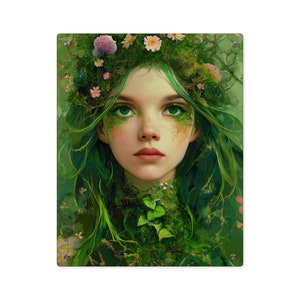 Painel de arte de parede em acrílico Tarot 'The World' - Pronto para pendurar Impressão acrílica - Arte em cartas de tarô - Arte de adivinhação de tarô divino do oráculo