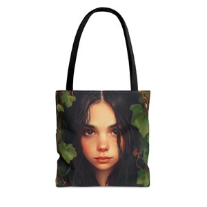 Sac fourre-tout Tarot « Ace of Pentacles » - grand moyen petit - sac artistique - jeu de cartes de tarot - sac à main double face - sac de transport - oracle magique