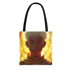 Sac fourre-tout Tarot « Six tasses » - grand moyen petit - pochette artistique - jeu de cartes de jeu de tarot - sac à main double face - sac de transport - oracle magique