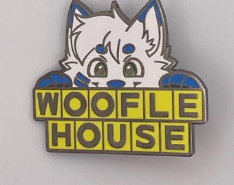 Woofle House Hard Enamel Pin