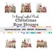 Christmas Row Houses Digital Pages | Holiday Printable Digital ...