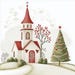 Charming Christmas Chapels Digital Pages | Holiday Printable Digital ...
