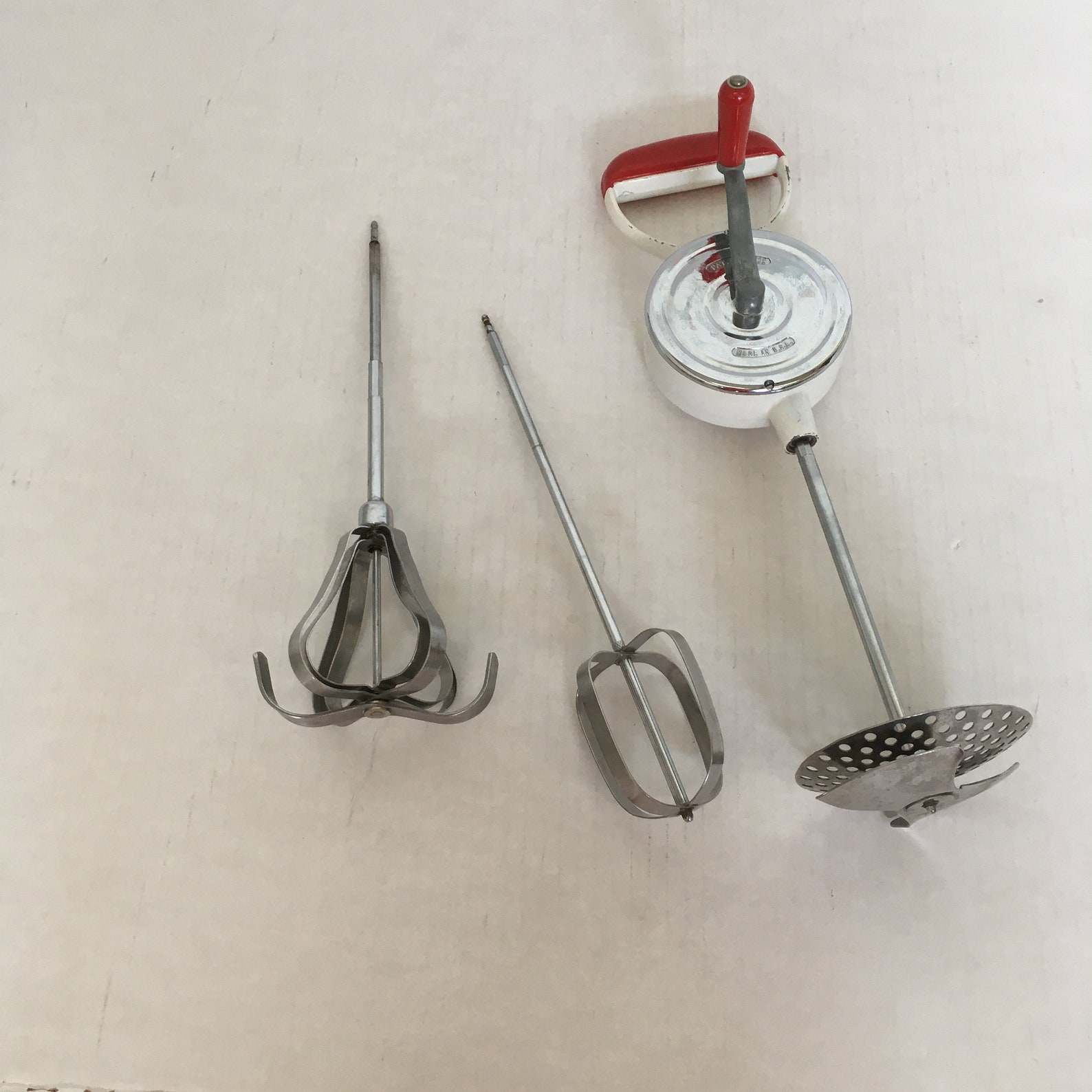 Vintage rival speed mixer hand crank operated manual mixer Etsy