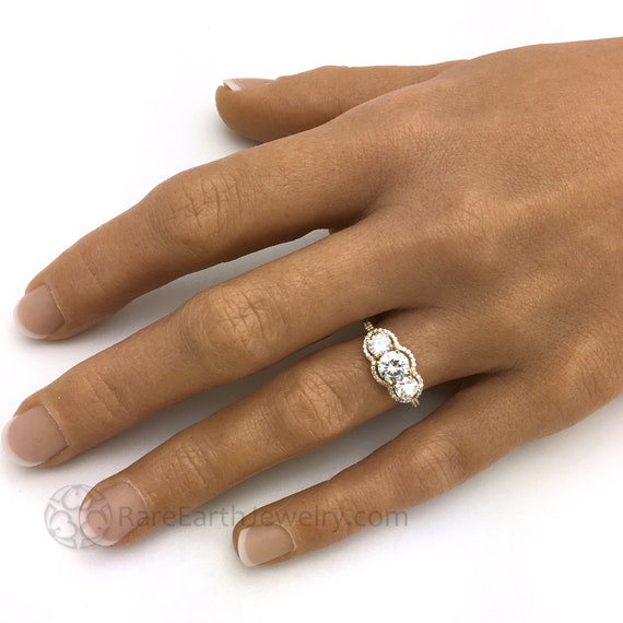 3 stone 2024 wedding band