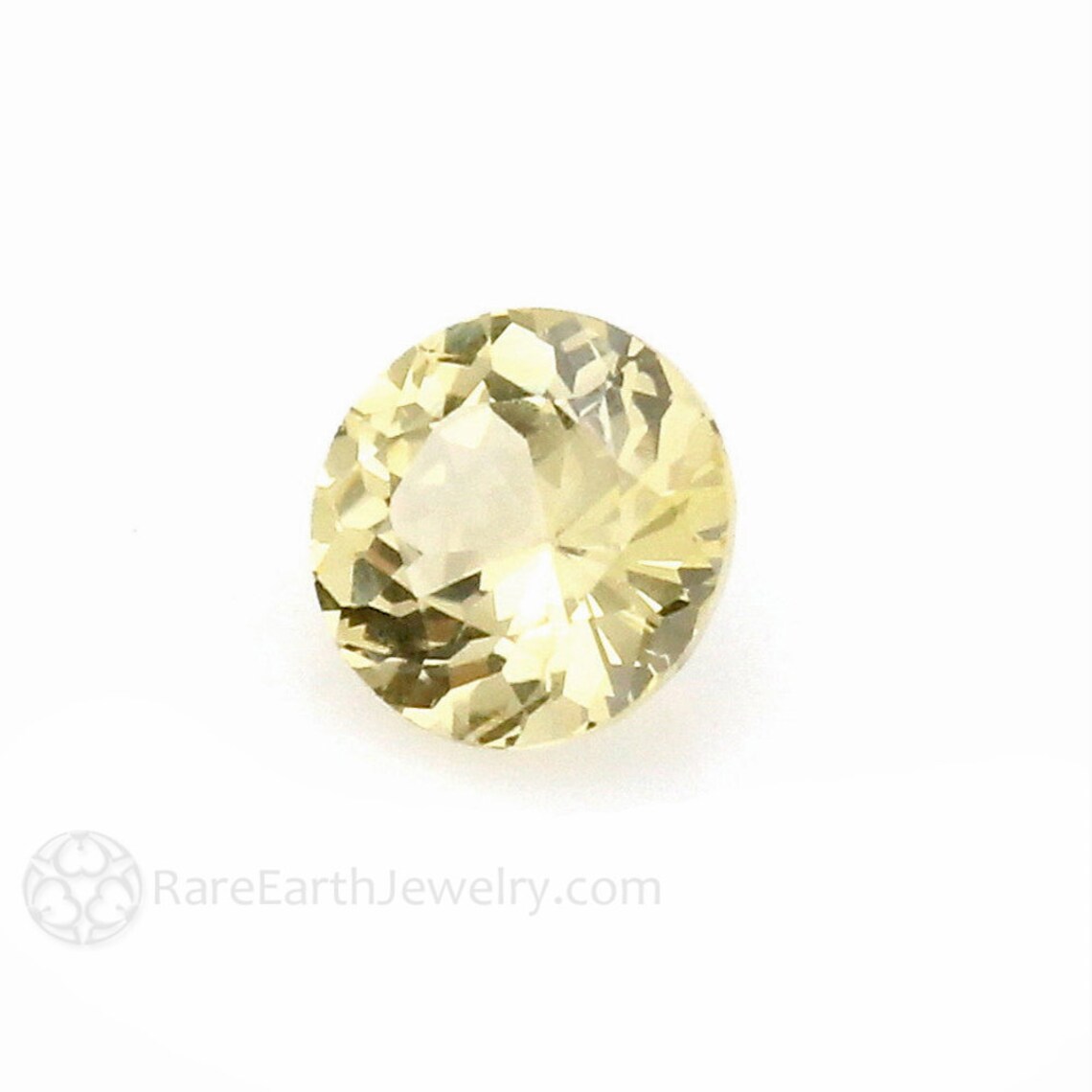 Lemon-Yellow Sapphire Round - 0.23 Ct