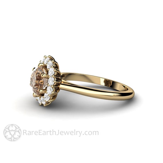 Chocolate moissanite sale