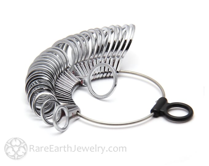 Ring Sizer Ring Gauge Measure Your Ring Size for Custom Rings Finger