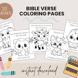 Preschool Christian Bible Verse Homeschool Sunday School Printable Coloring Page Kid Kindergarten Activities Scripture Printable Worksheet