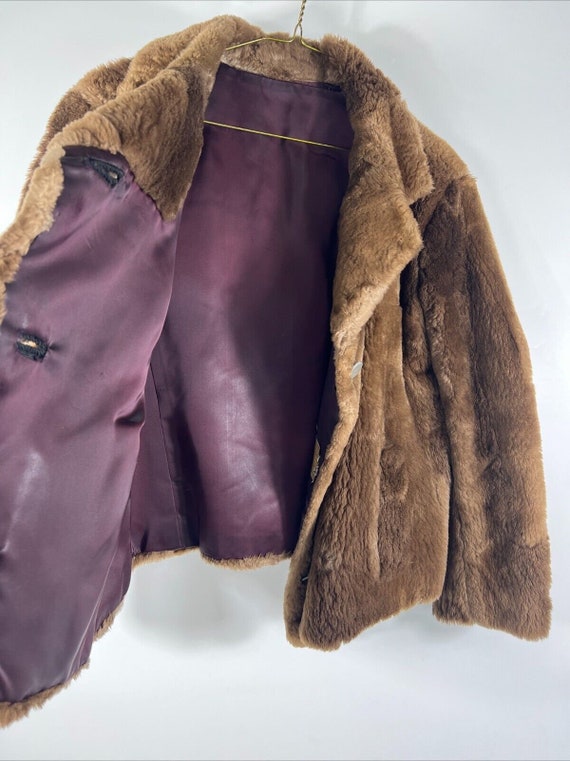 1960's Vintage Handmade Fur  Jacket - image 2