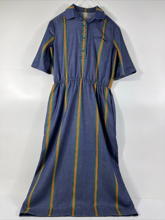 1950's Vintage Handmade Shirt Dress