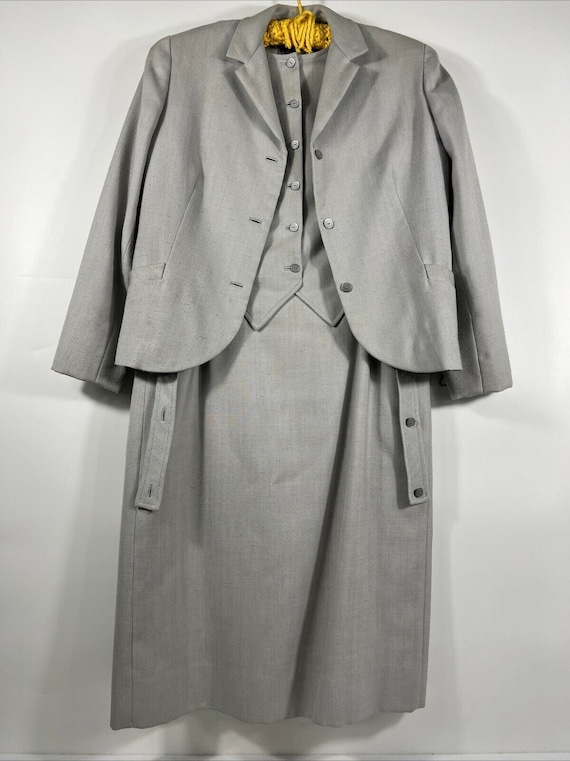 Handmade Vintage Co-ord Dress with Jacket - image 1
