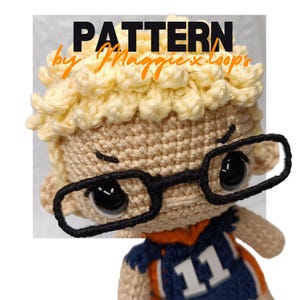 Mini Kei Tsukki Crochet Pattern