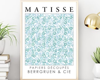 Matisse Wall Art Print, Matisse Papiers Decoupes Digital Download, Henri Matisse Printable Download Art Painting Prints, Digital Print