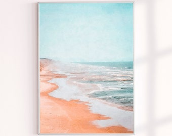 Coastal Wall Decor, Sand Dunes Beach Path Watercolor Painting Prints, Watercolor Achival Art Print, Gallery Wall Decor, Watercolor Paintings