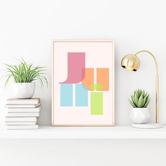 Custom Personalized Baby Name Print, Pastel Colors Print Baby Shower Gift, Personalized Word Graphic Art Prints, Custom Print, Custom Gifts