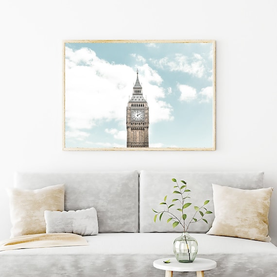 London Big Ben Travel Photography Prints, Great Britain Modern Wall Decor Prints, United Kingdom Pictures, Dreamy London Series