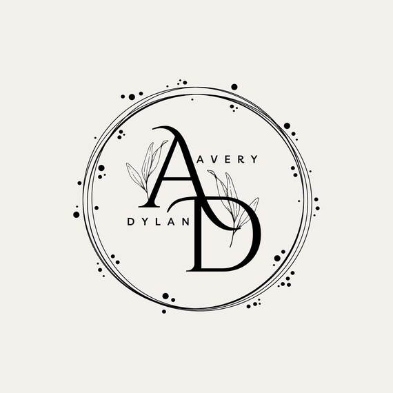 Custom Wedding Art Monogram Digital Download, Personalized, Customized Text Svg, Printable PNG Cricut Svg Sublimation, Personalized Gift