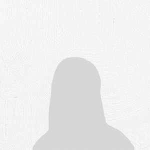 May include: A grey silhouette of a person's head and shoulders against a white background.