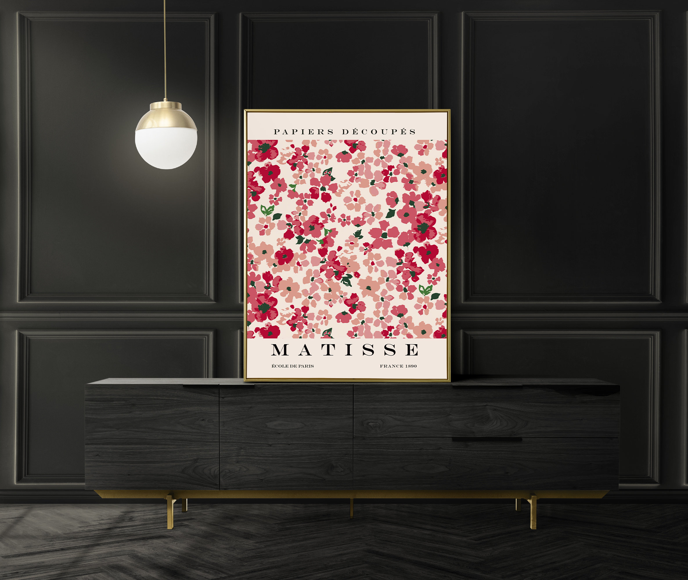 Matisse Flower Poster, Matisse Flower Market Prints, Matisse Cut Out ...