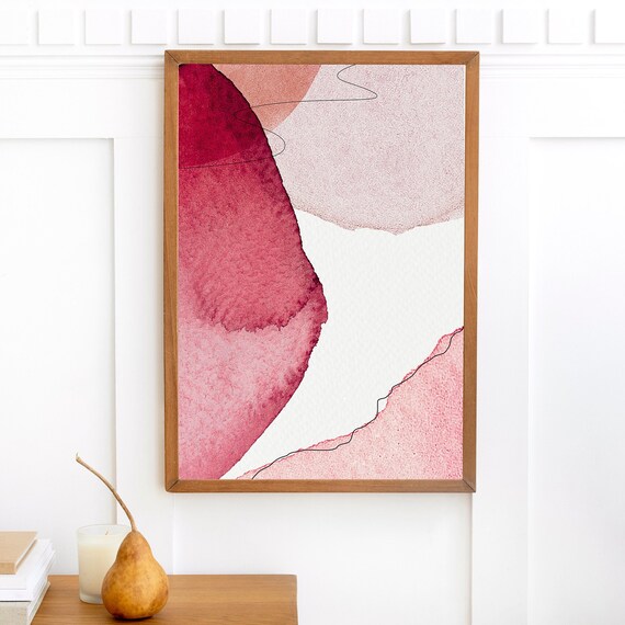 Abstract Watercolor Painting Art Archival Print, Giclee Art Matte Prints, Watercolor Paintings, Abstract Painting, Abstract 16