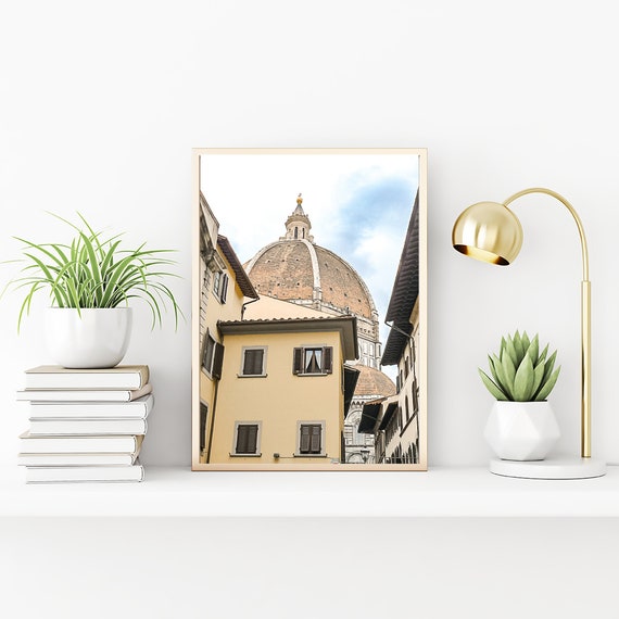 Italy Wall Art Print Photograph Florence Dome, Travel Photography Modern Decor Art Prints, Wall Art Print Photography Firenze Dome