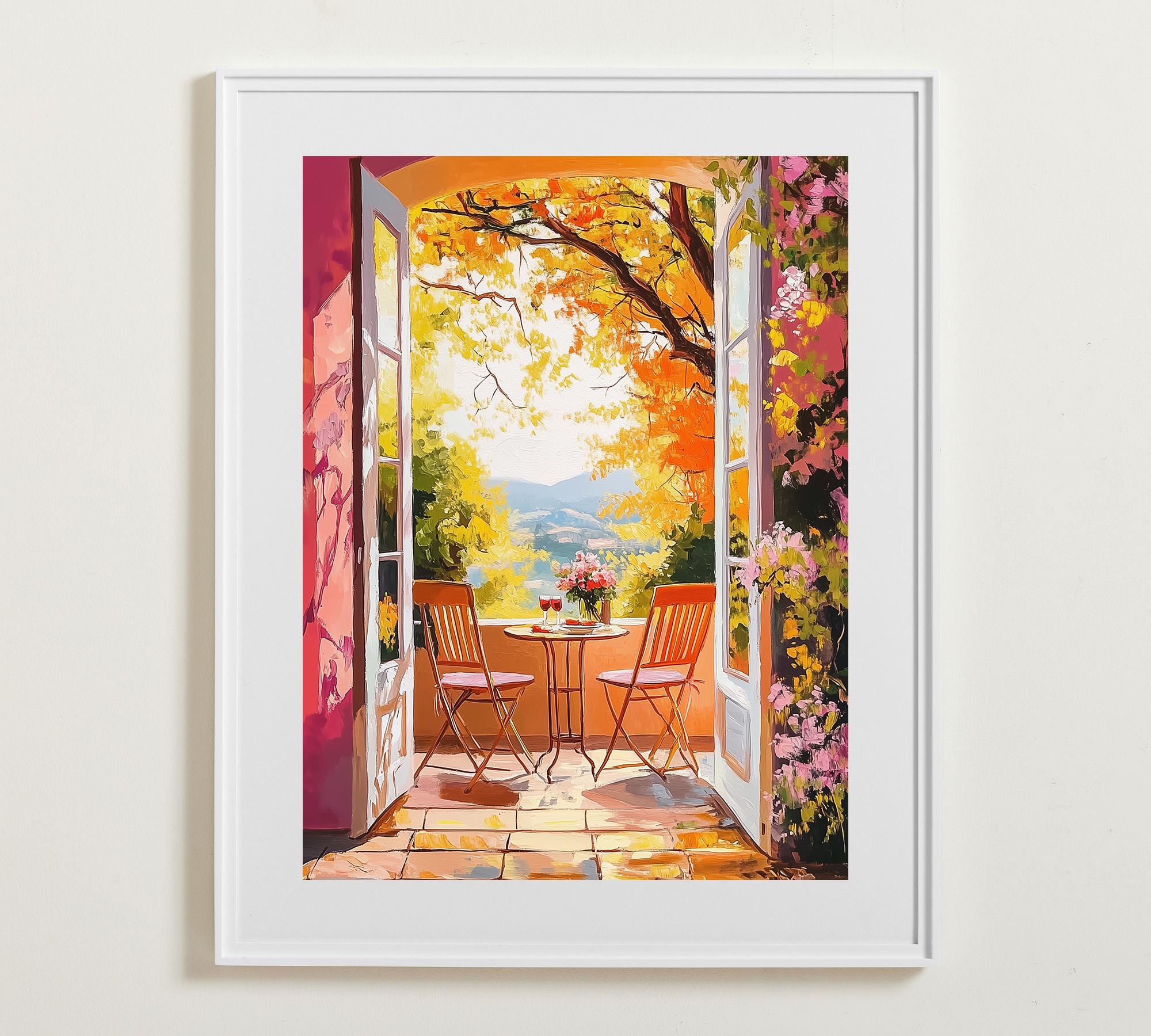 Open Door Wall Art, Nature Scenery PRINTABLE, Henri Matisse Print, Boho Patio Poster, Gallery Wall Art, Instant Download, Printable Wall Art