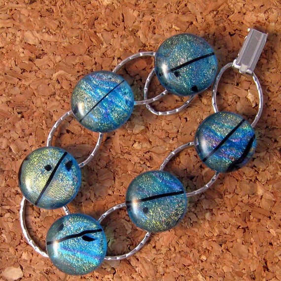 Fused Glass Bracelets curated by Creative Glass Guild on Etsy