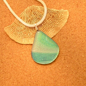 Dichroic Pendant - Dichroic Jewelry - Dichroic Necklace - Fused Glass Pendant - Fused Glass Necklace - Fused Glass Jewelry - Glass Pendant