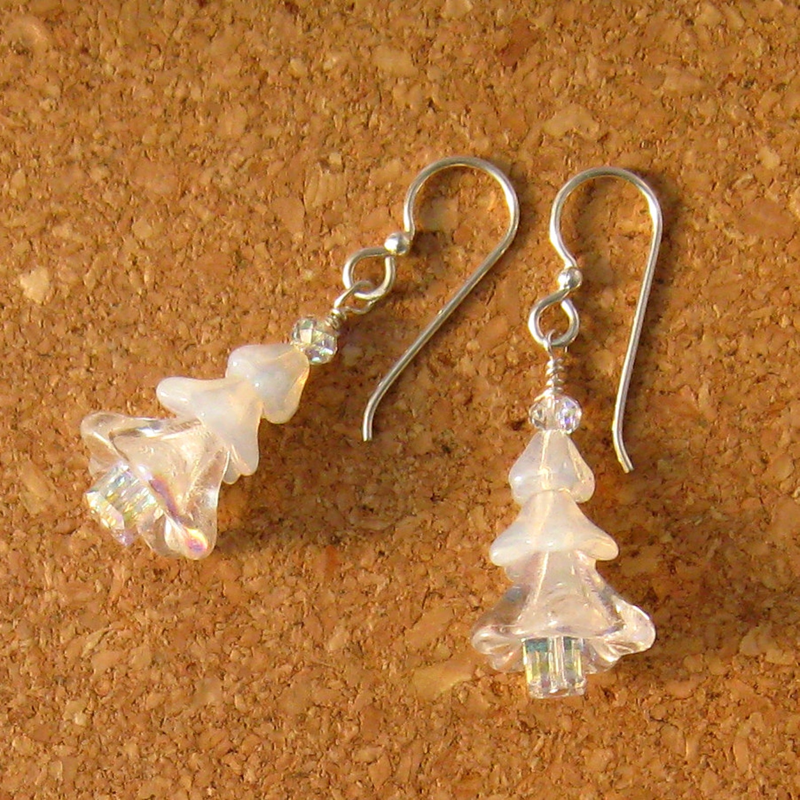 Christmas Tree and Star Earrings main image 1