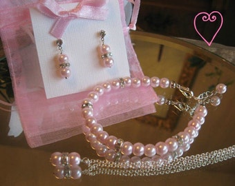 flower girl wedding jewelry