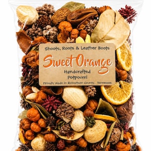 Sweet Orange Potpourri – Handcrafted Botanical Home Fragrance