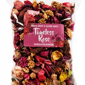 Timeless Rose Potpourri • Dried Flower Home Scent • Gift for Her